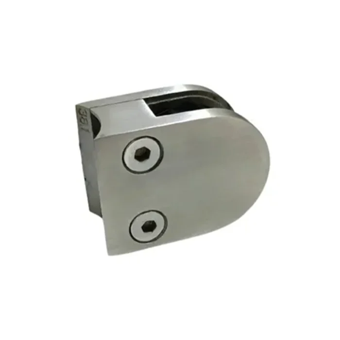 SUJETADOR DE VIDRIO P/TUBO REDONDO 1 1/2" 64x44x24 mm (ESPESOR VIDRIO 10 mm) - Imagen 1