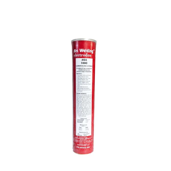 ELECTRODO PARA ALUMINIO E-4043 AlSi5 / 1//8" - Imagen 1