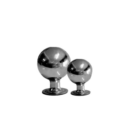 Bola para postes inoxidable C-304 Ø78 mm – Base 51 mm