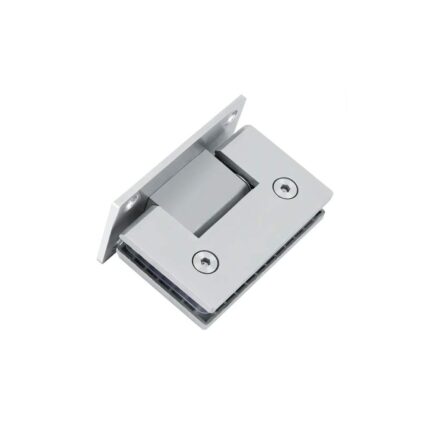 Bisagra para vidrio inoxidable 135° C-304 – Espesor 8 a 12 mm
