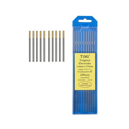 Electrodo tungsteno wl 15 gold 1.6 x 175 mm get star